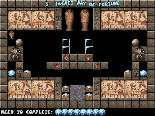 Collect all crystals from ancient tombs and pyramids in an amazing puzzle game.