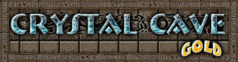 Crystal Cave Gold logo