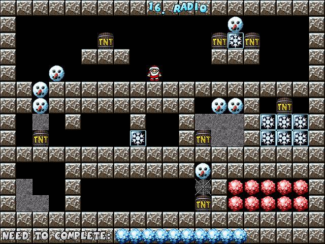 Screenshot of Crystal Cave Christmass Treasure 1.0